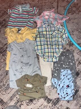 Baby Mixed Outfit Bundle - Multicolor